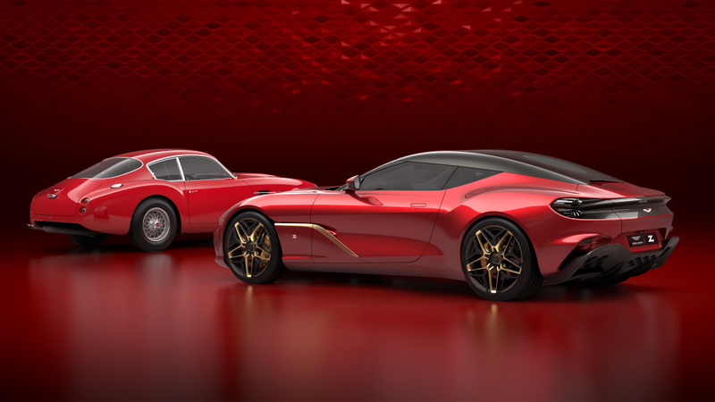 Illustration for article titled The Aston Martin DBS GT Zagato has no rear window because glass is too poor